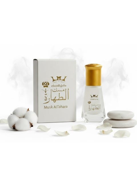 مسك الطهارة حامل المسك أبيض 6 مل